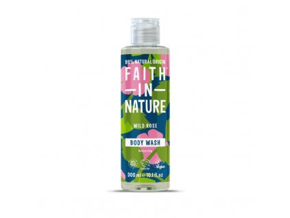 faith in nature prirodni divoka ruze sprchovy gel 300ml