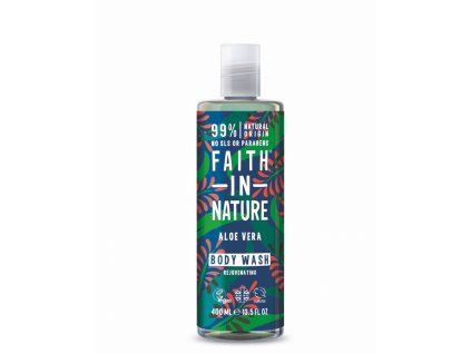 faith in nature prirodni sprchovy gel pena bio aloe vera a ylang ylang 400ml 1189