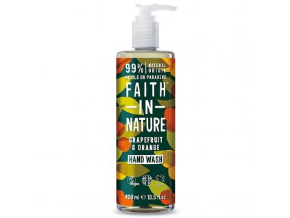 Faith in Nature tekuté mýdlo Grapefruit&Pomeranč, 400 ml
