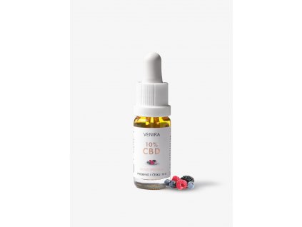 VENIRA CBD 10% olej s příchutí lesních plodů, 10 ml