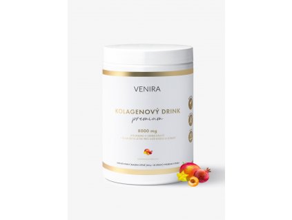 Venira PREMIUM kolagenový drink s příchutí exotický mix, 324 g