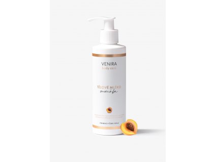 VENIRA tělové mléko, meruňka, 250 ml