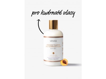 VENIRA šampon pro kudrnaté vlasy- meruňka, 300 ml