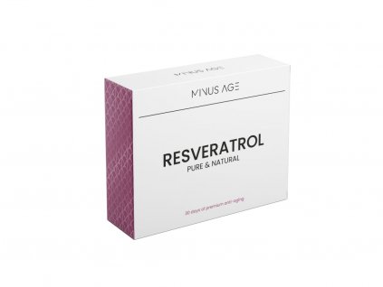 Minus Age Resveratrol, 30 kapslí
