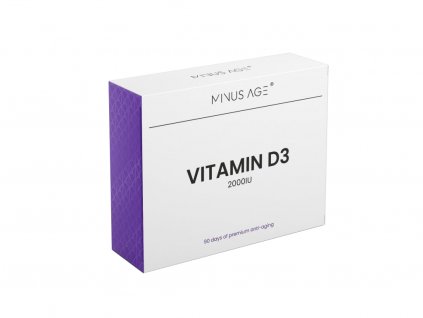 Minus Age Vitamin D3, 90 kapslí