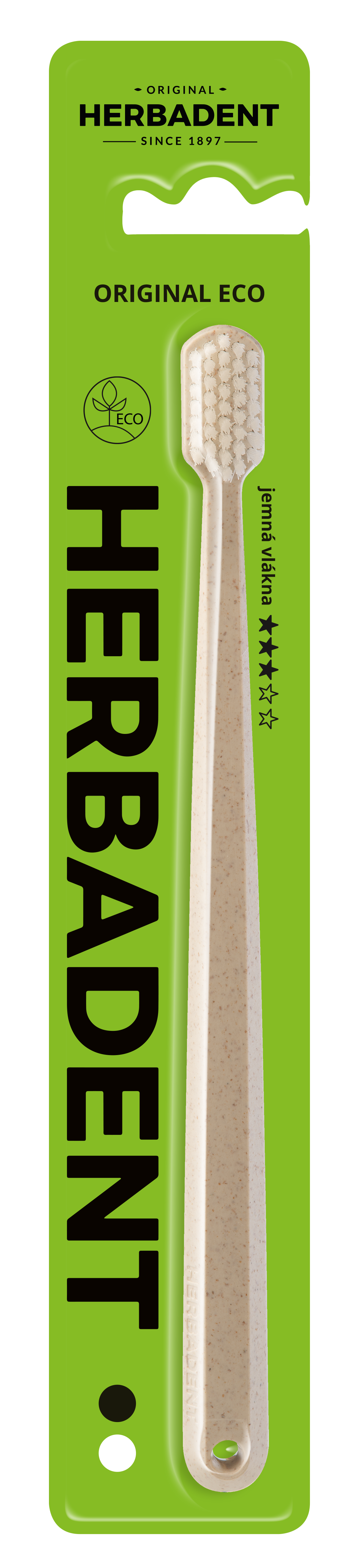 Herbadent Original Eco zubní kartáček Soft