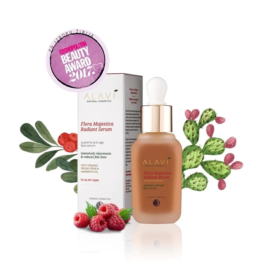 Alavi Flora Majestica Rozjasňující olejové sérum, 30ml