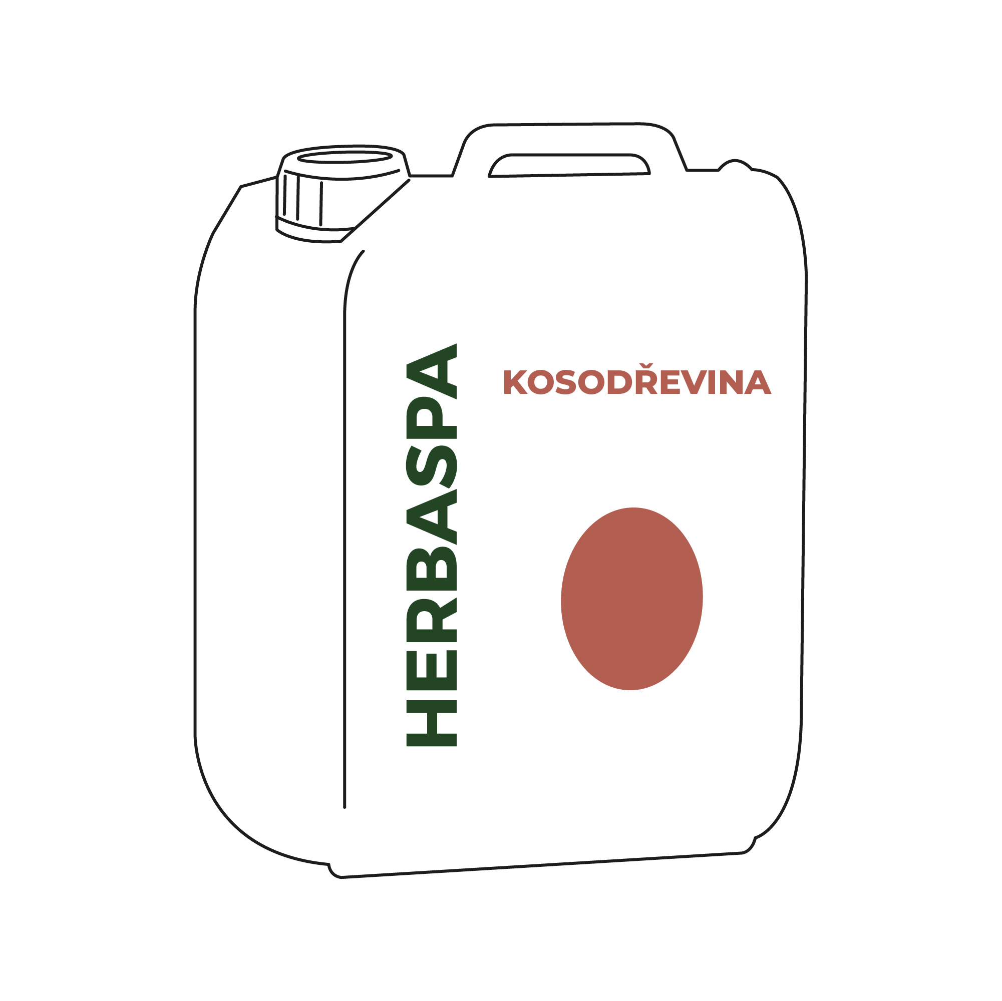 Herbadent HERBASPA Nepěnivá bylinná koupel Kosodřevina Objem: 5000 ml