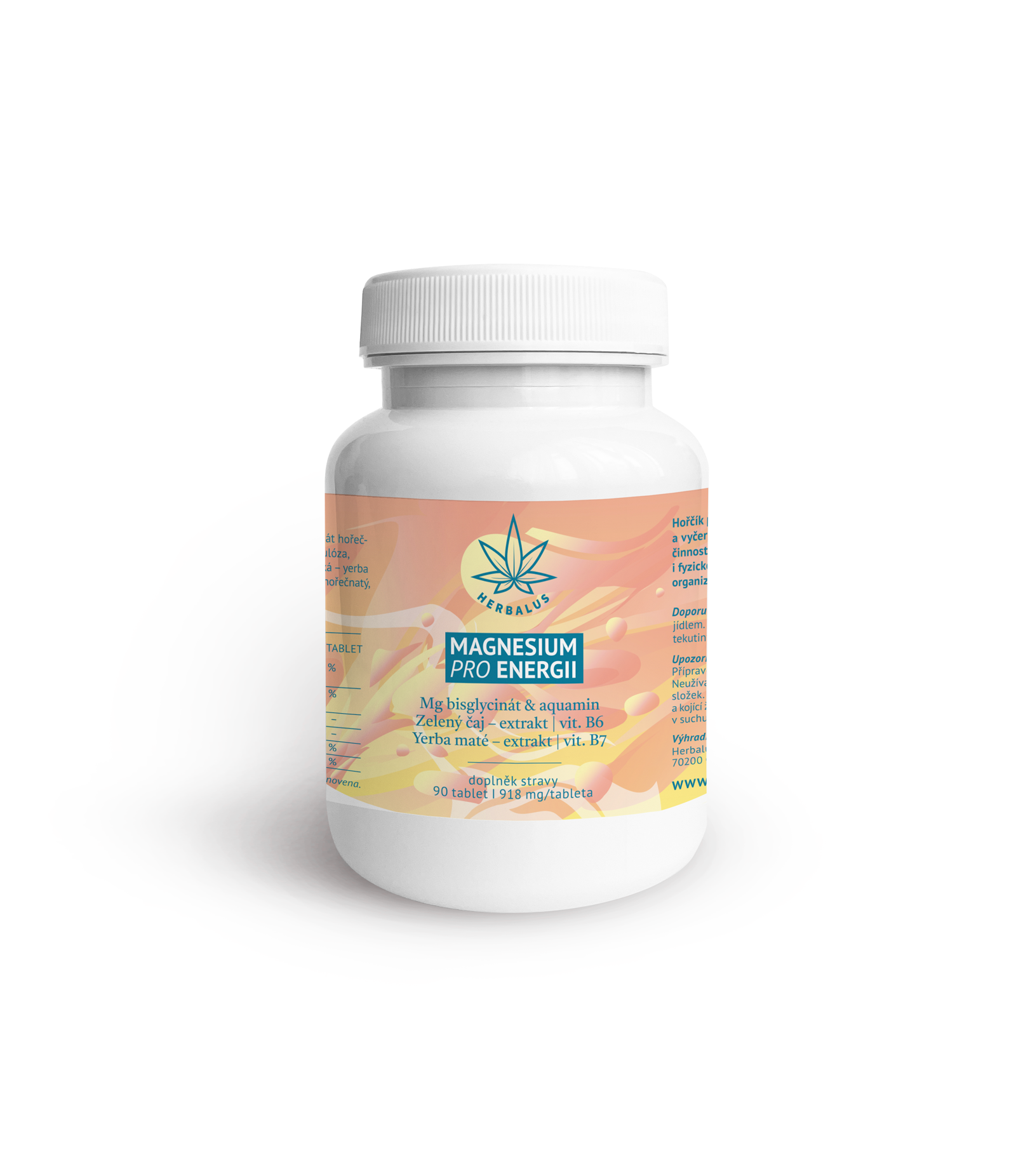 Herbalus Magnesium Pro energii, 90ks