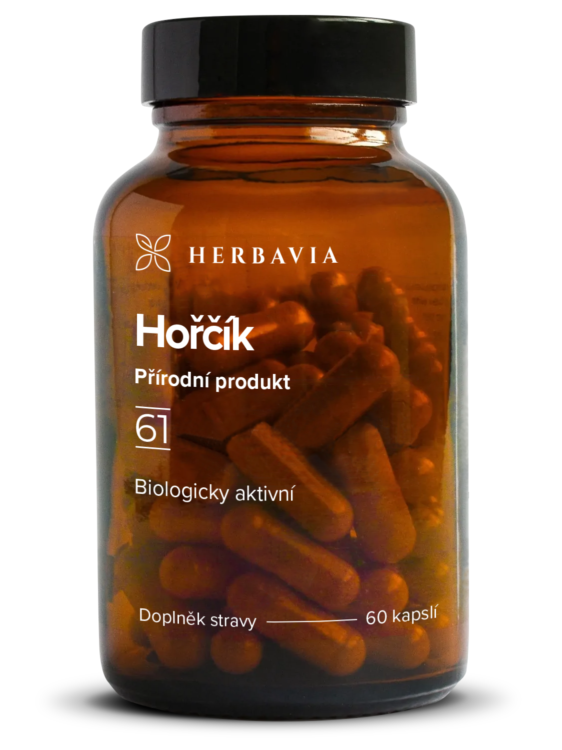 Herbavia Hořčík - aquamin, 60 kapslí