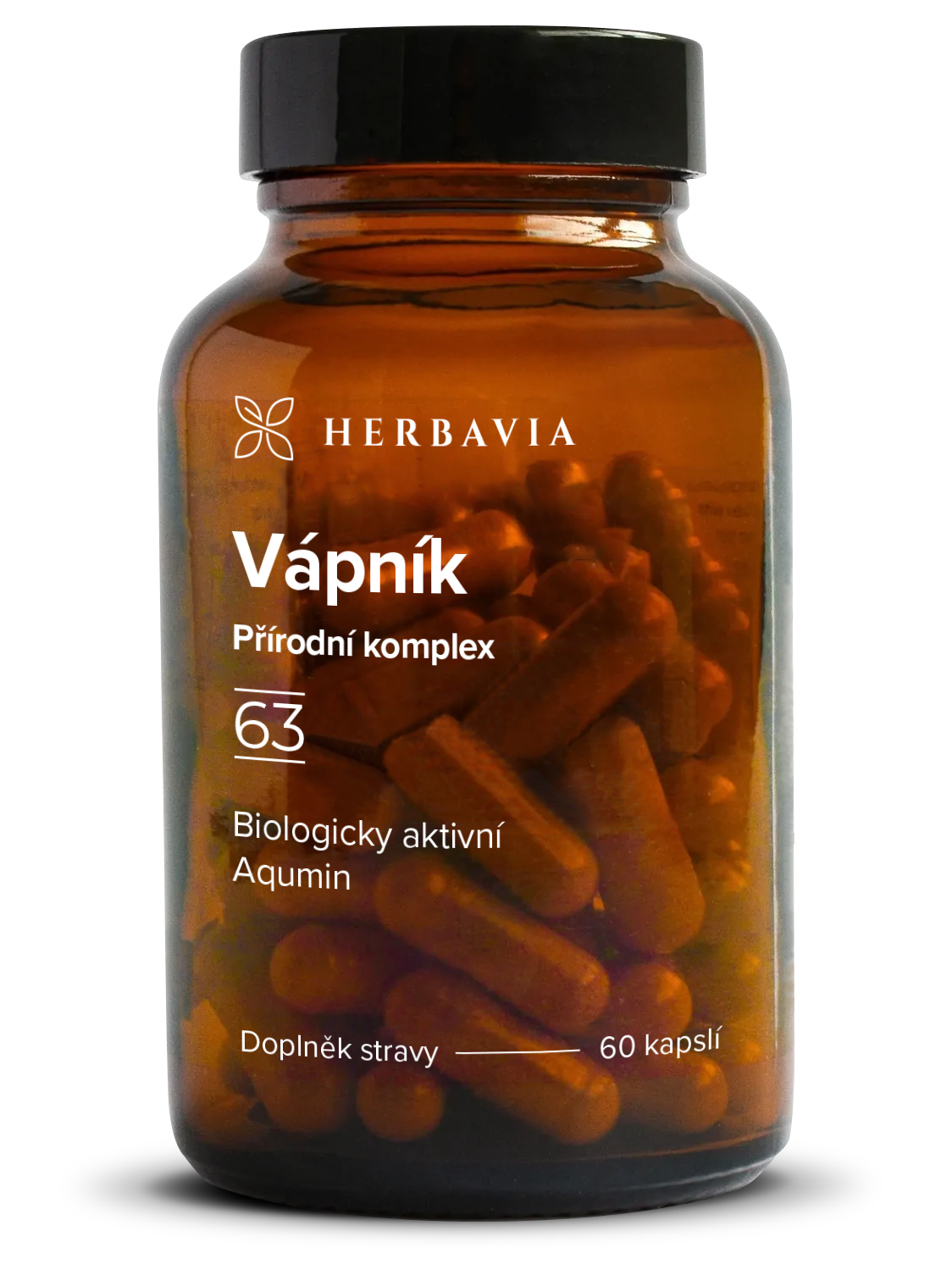 Herbavia Vápník - aquamin, 60 kapslí