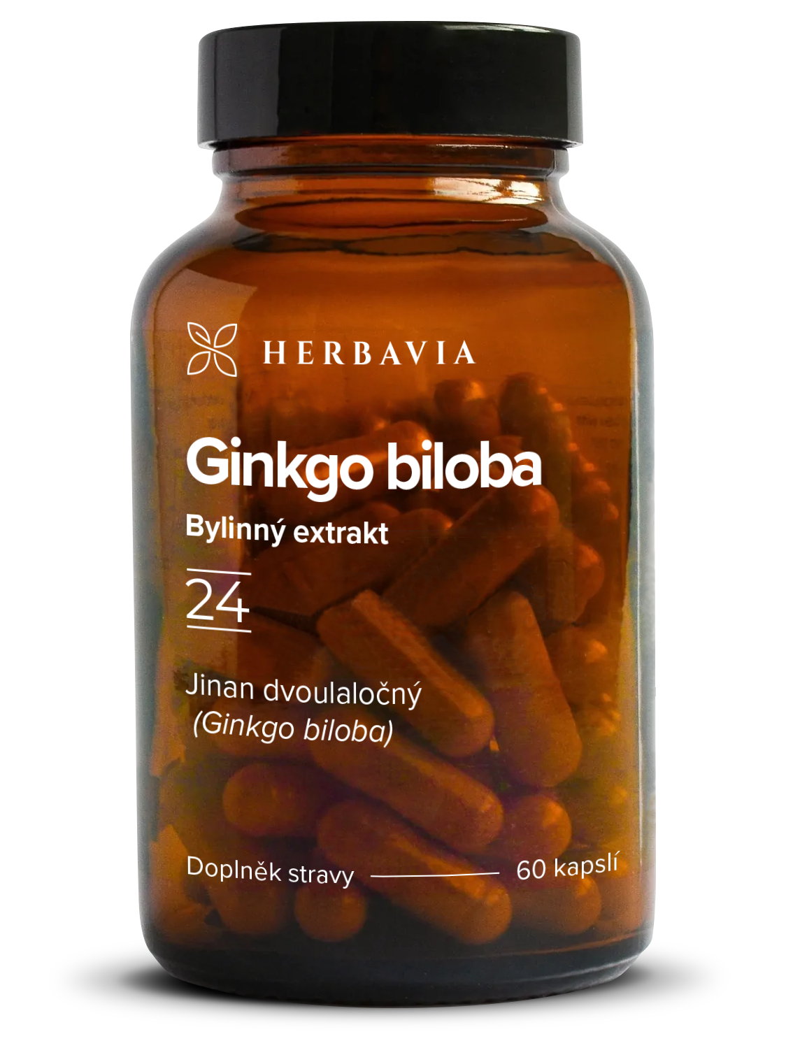 Herbavia Ginkgo biloba, 60 kapslí