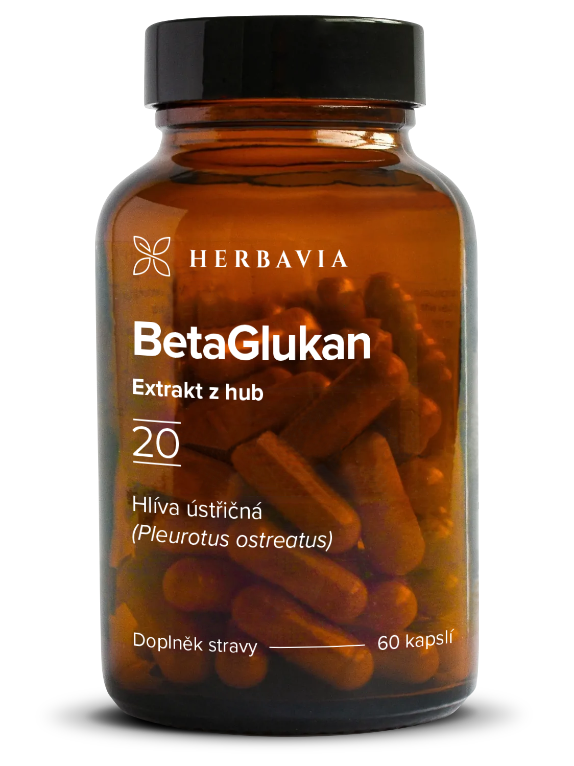 Herbavia Beta 1,3D glukan, 60 kapslí