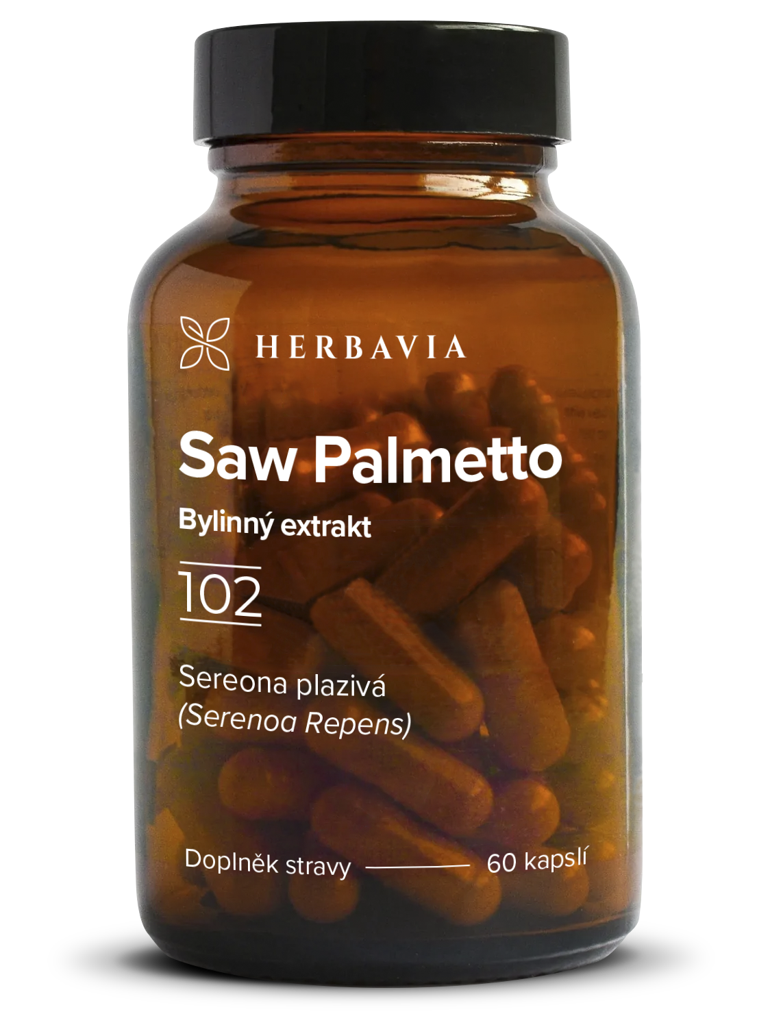 Herbavia Saw Palmetto, 60 kapslí