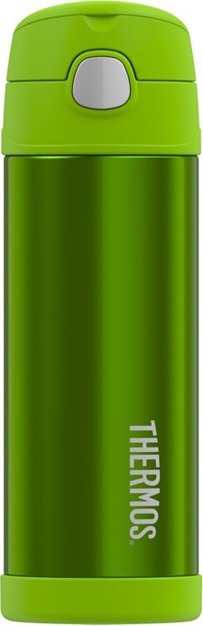 THERMOS Dětská termoska s brčkem - limetková 0,47
