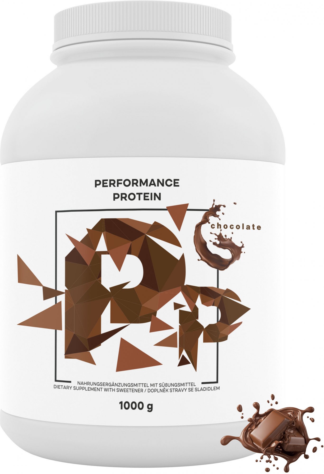 BrainMax Performance Protein 1000 g - čokoláda