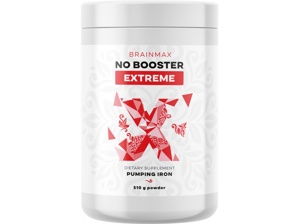 BrainMax NO Booster Extreme, Arginin, Citrulin, Ornitin, 510 g