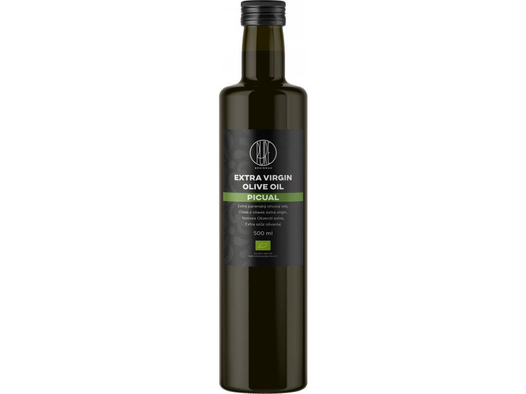 BrainMax Pure Extra panenský olivový olej Picual BIO 500 ml