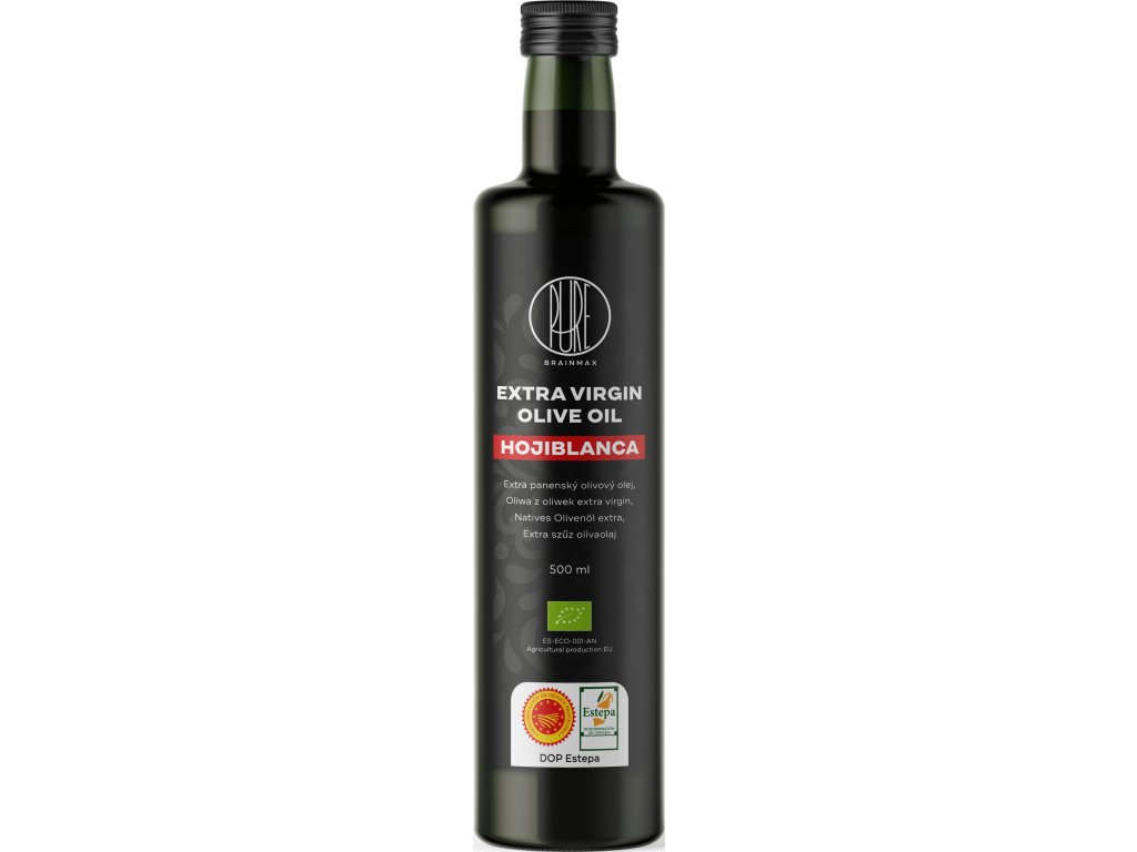 BrainMax Pure Extra panenský olivový olej Hojiblanca BIO, 500 ml