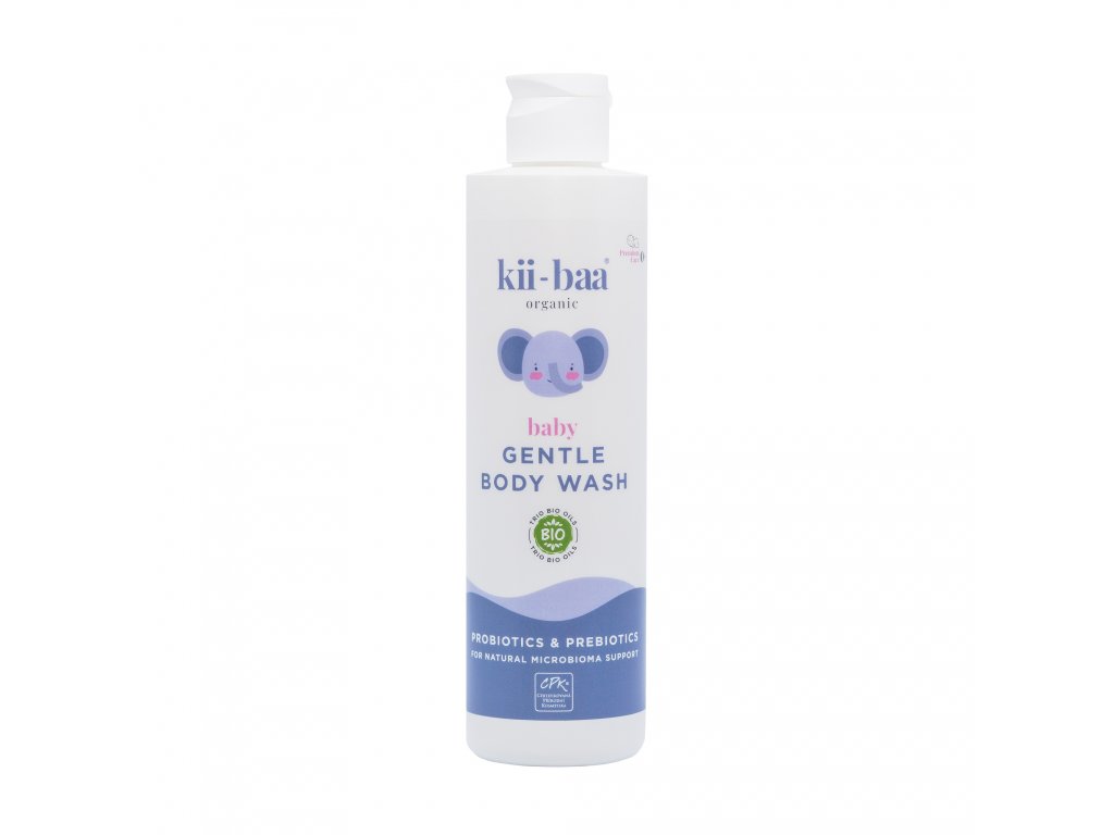 kii-baa Jemná mycí emulze 0+ s pro prebiotiky 250ml