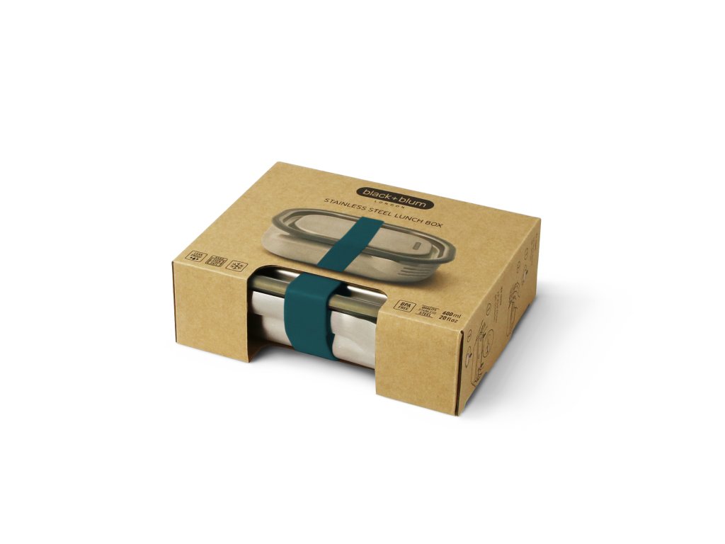 Black+blum Nerezový obědový box, 600 ml Barevný: Ocean