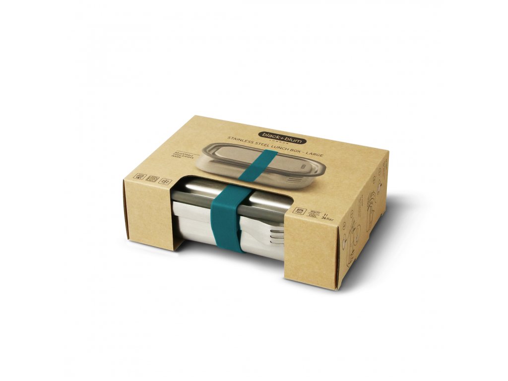 Black+blum Nerezový obědový box, 1000 ml Barevný: Ocean