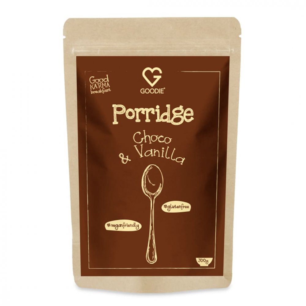 Goodie Ovesná kaše- čokoláda a vanilka, 300g
