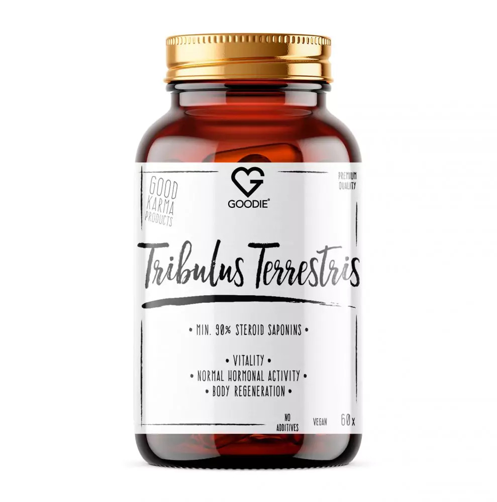 Goodie Kotvičník zemní – prémium extrakt min. 90 % saponins, 60 ks