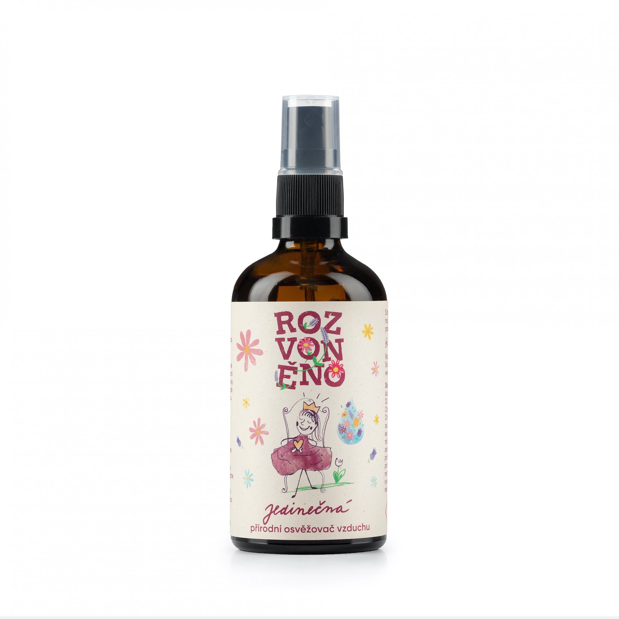 Rozvoněno Osvěžovač vzduchu - Jedinečn - s geránií a palmovou růží, 100ml