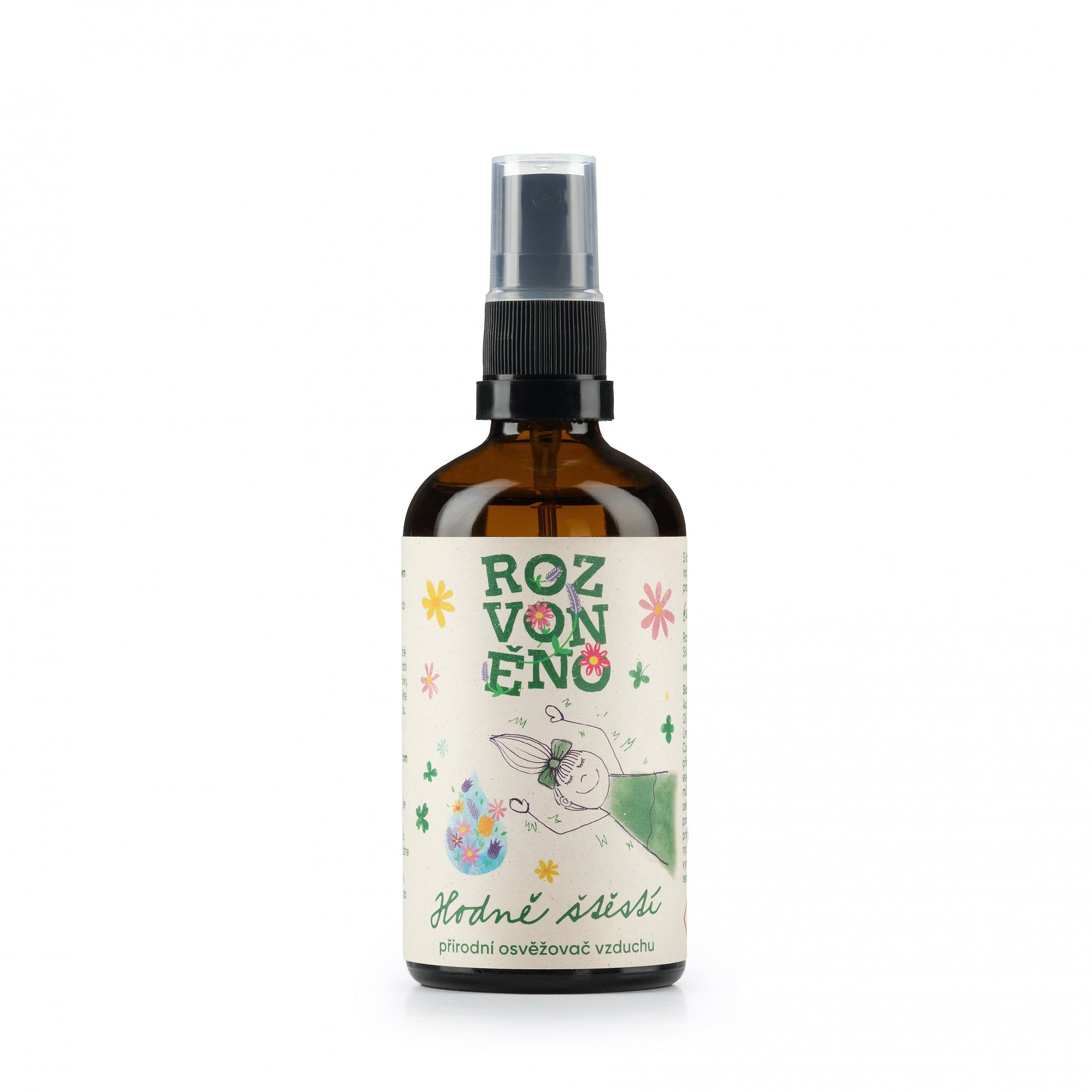 Rozvoněno Osvěžovač vzduchu - Hodně štěstí - s rozmarýnem a levandulí, 100ml