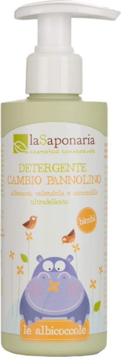 laSaponaria Jemný čisticí gel na přebalování BIO, 190 ml