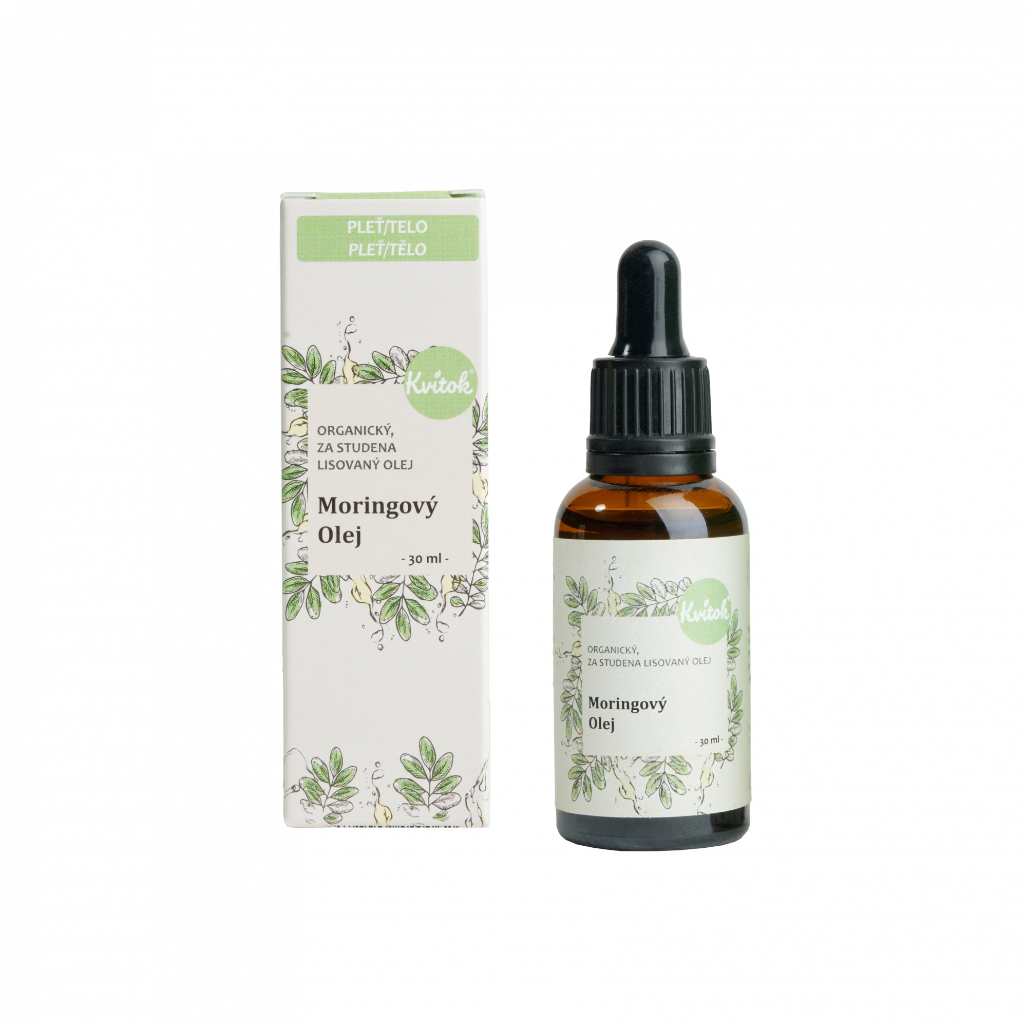 Kvitok Moringový olej BIO, 30 ml