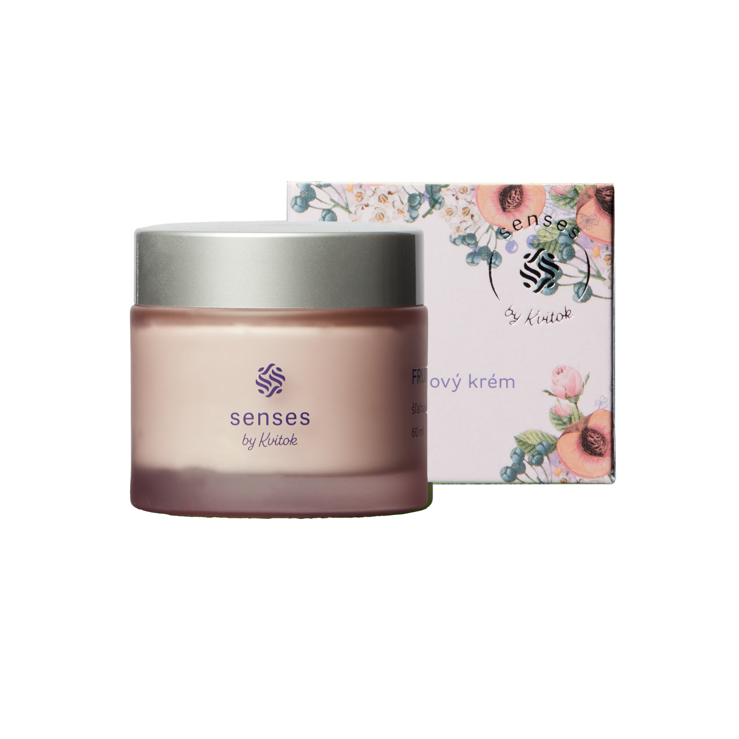 Kvitok Šlehaný tělový krém Fruity, 60 ml