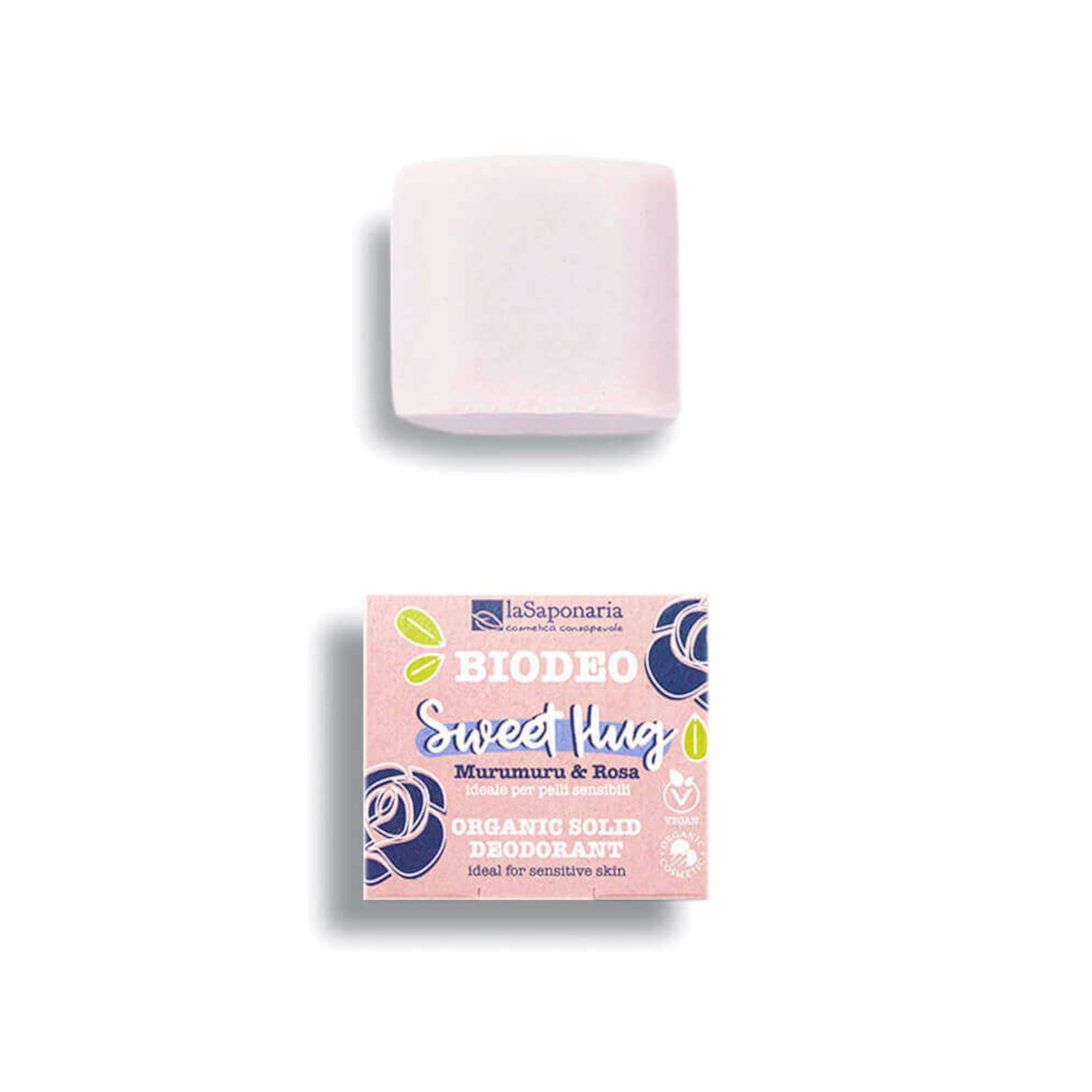laSaponaria Tuhý deodorant Sweet Hug BIO- s vůní jarních květin, 40 g