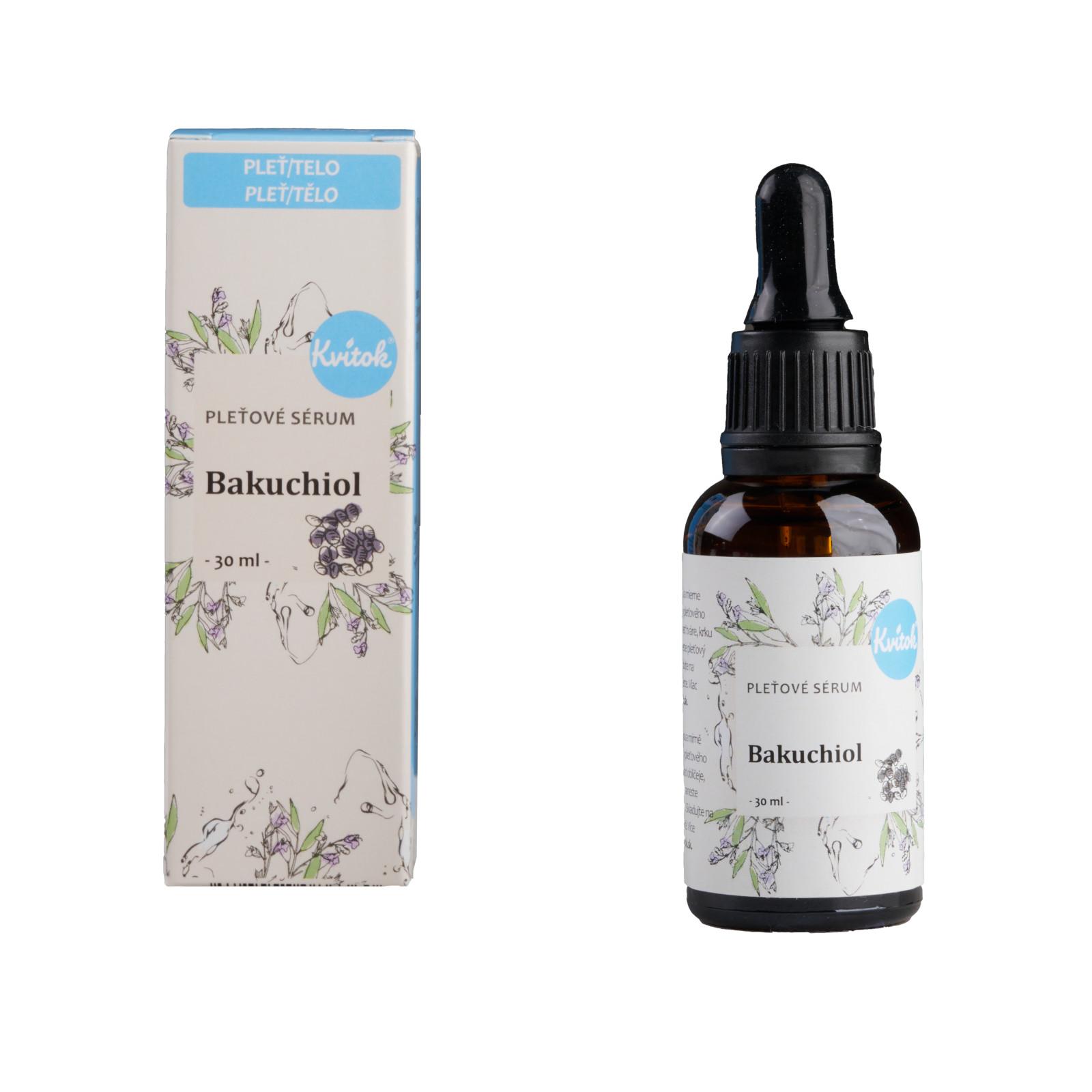 Kvitok Pleťové sérum Bakuchiol, 30 ml