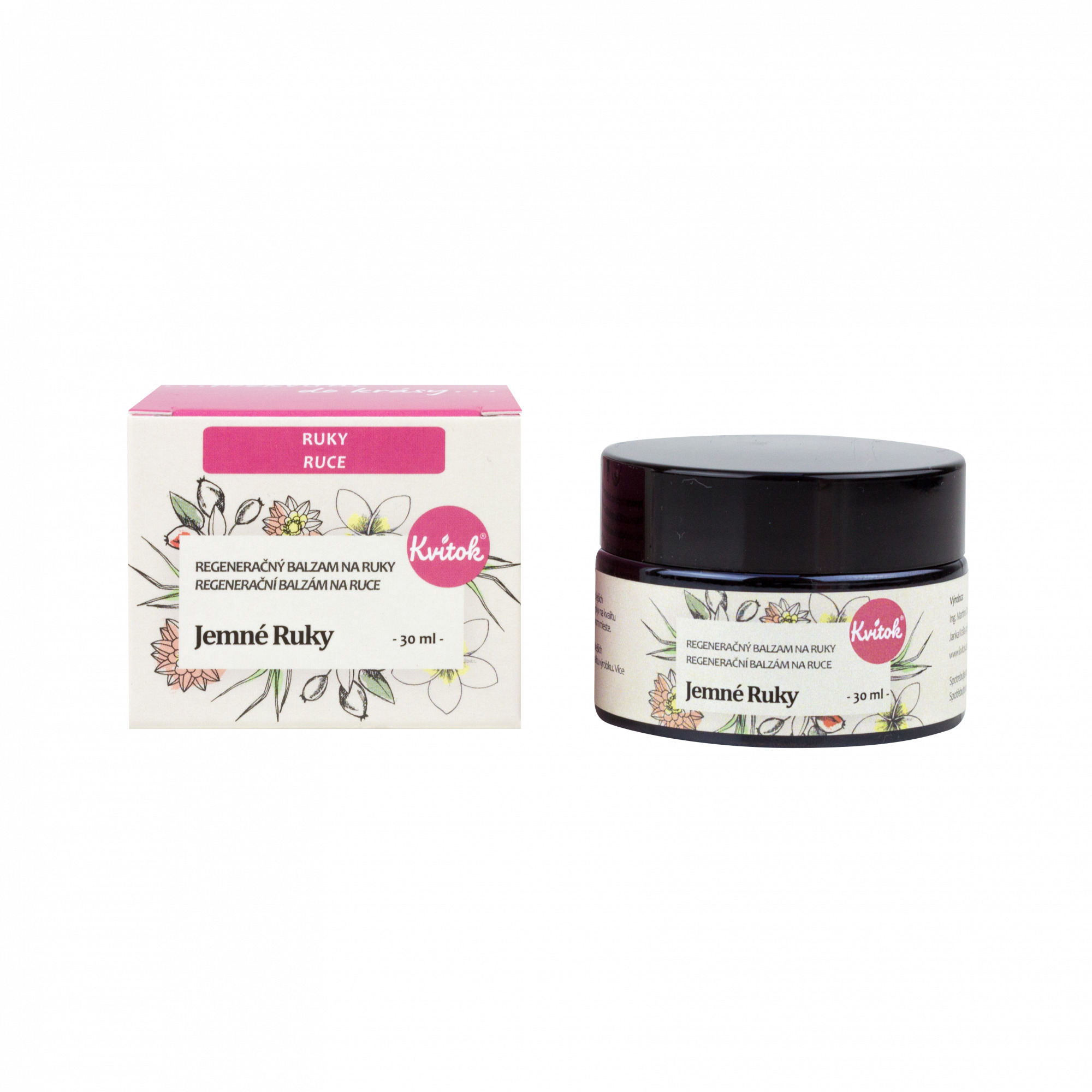 Kvitok Regenerační balzám Jemné ruce, 30 ml