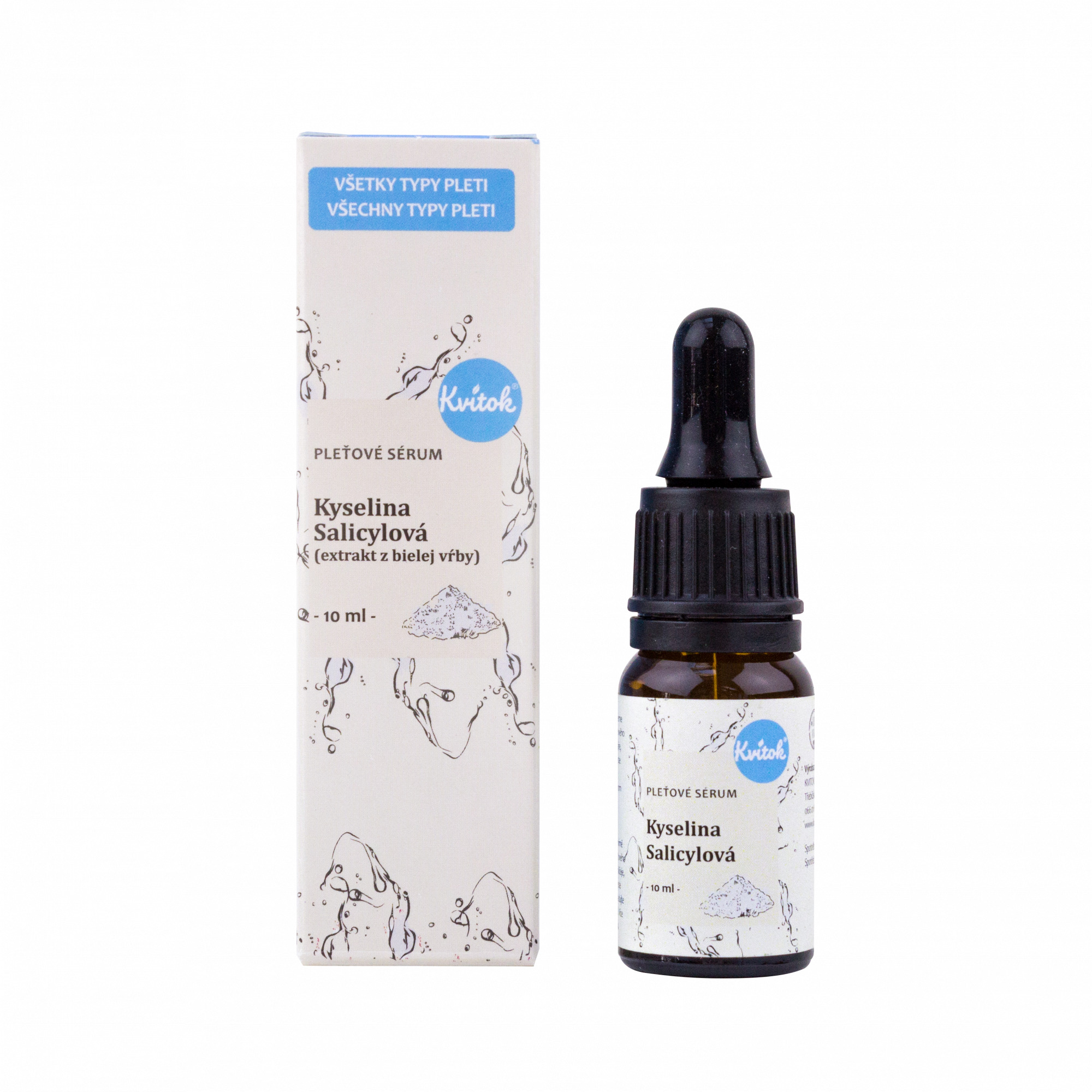 Kvitok Pleťové sérum Kyselina salicylová, 10 ml