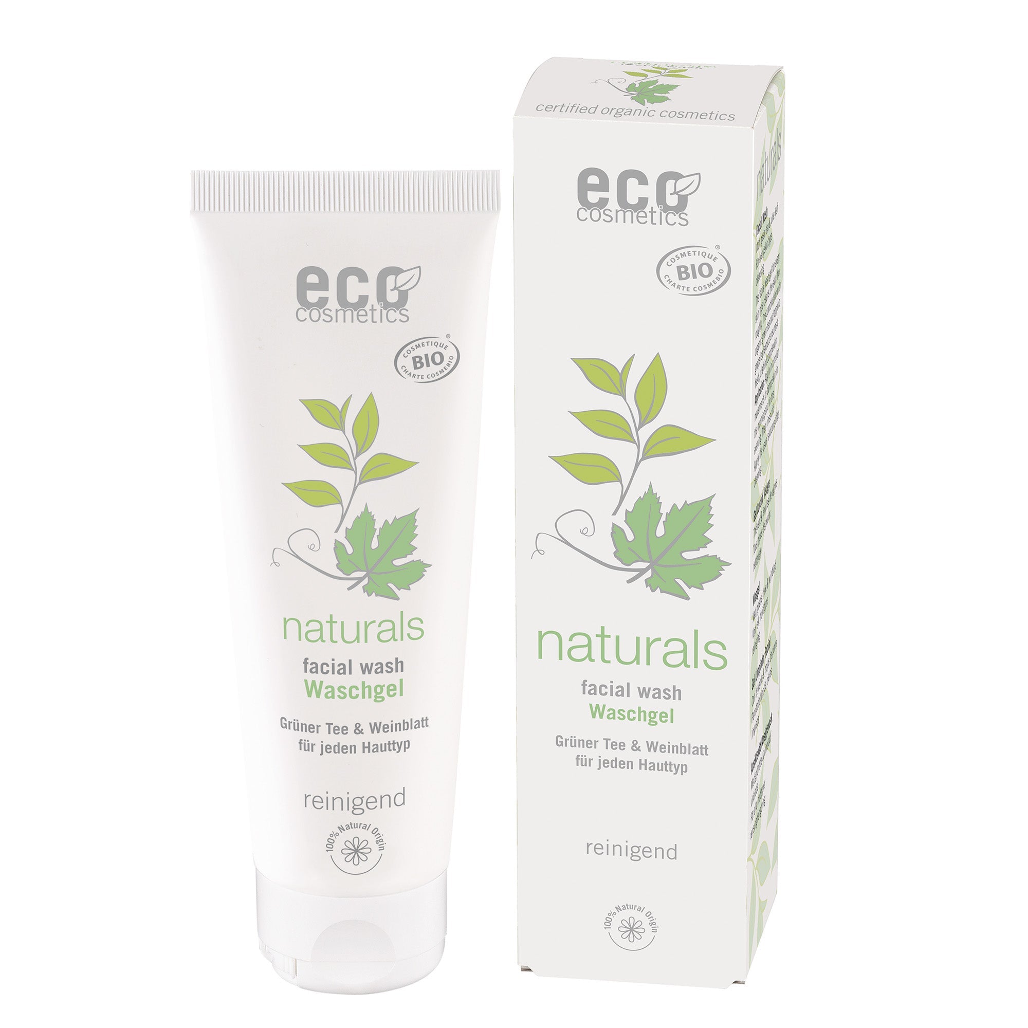 Eco Cosmetics Čistící gel na obličej BIO, 125 ml