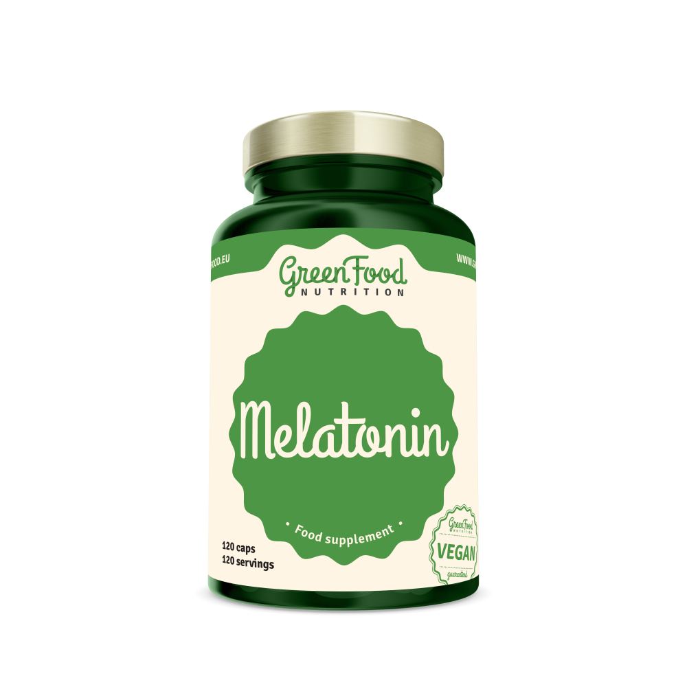 GreenFood Melatonin 120 kapslí