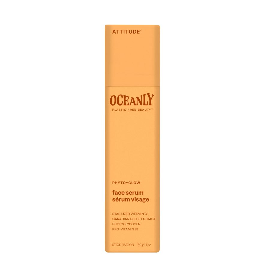 ATTITUDE Rozjasňující tuhé sérum na obličej Oceanly s vitamínem C, 30 g