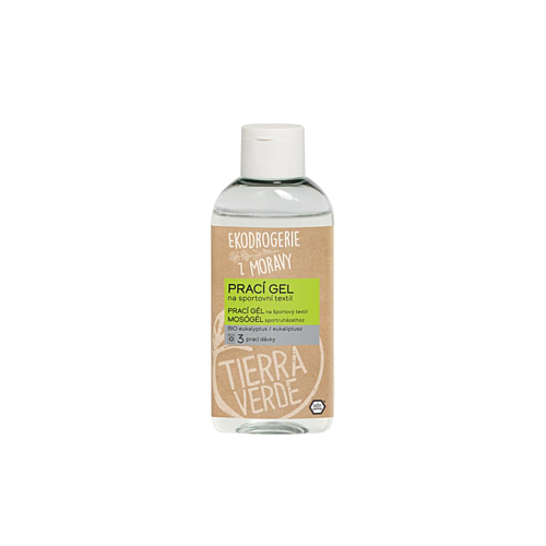 Tierra Verde – Prací gel sport BIO eukalyptus (TIERRA VERDE), 110 ml