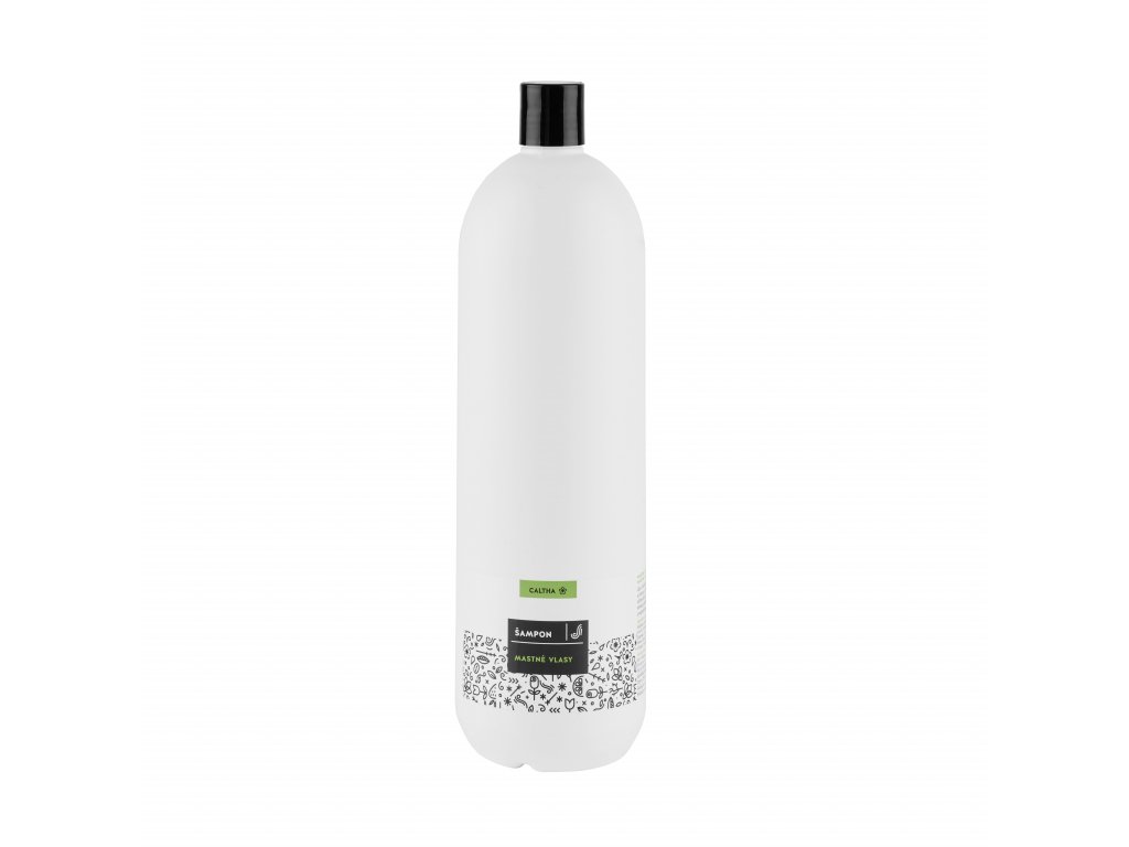 CALTHA Tekutý šampon na mastné vlasy / lípa a heřmánek Objem: 1000 ml