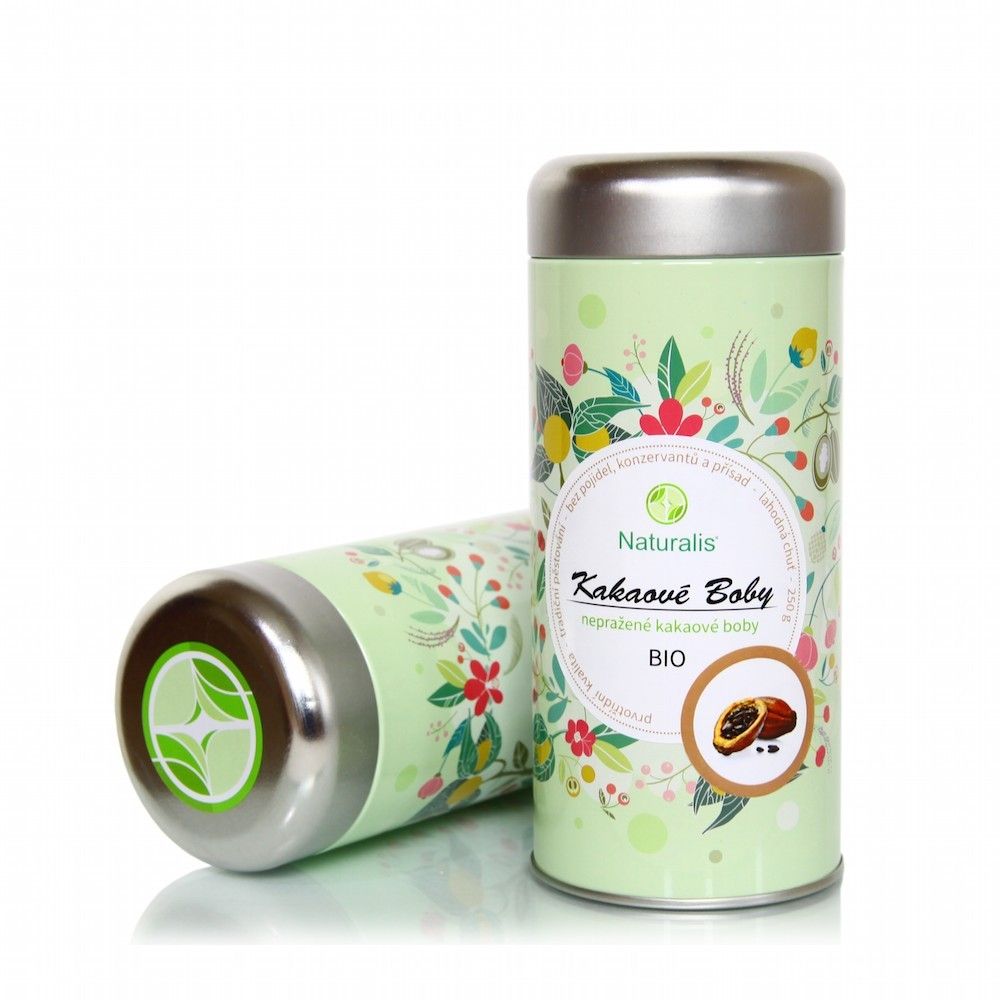 Naturalis Kakaové boby BIO, 250g