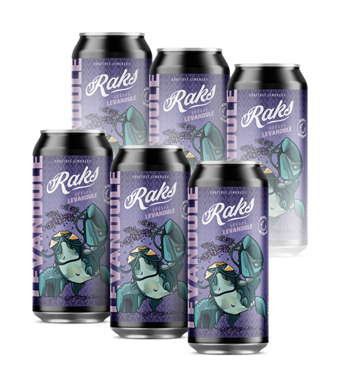 Raks Limonáda Levandule, 6 ks