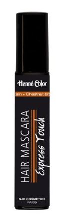 Henné Color Řasenka na vlasy Express Touch Kaštanově hnědá, 15ml
