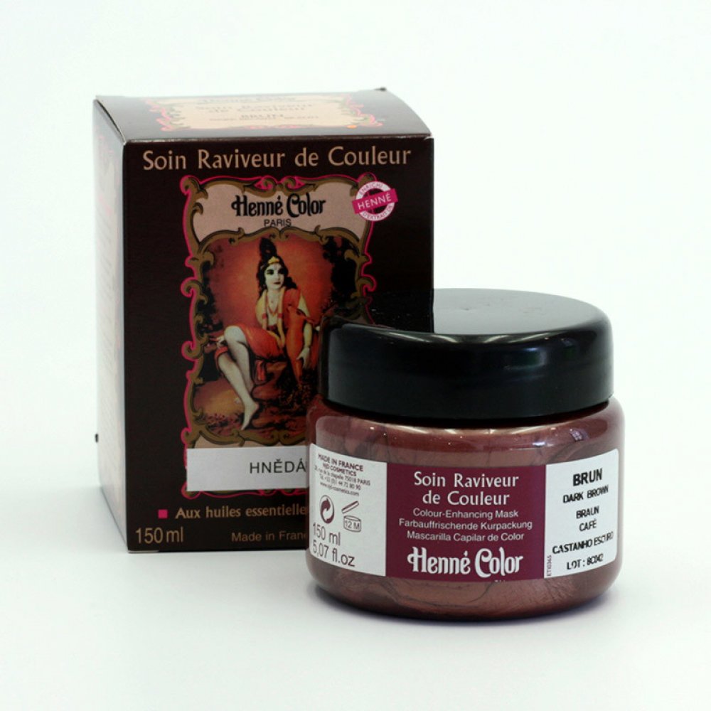 Henné Color Maska na vlasy Hnědá, 150ml