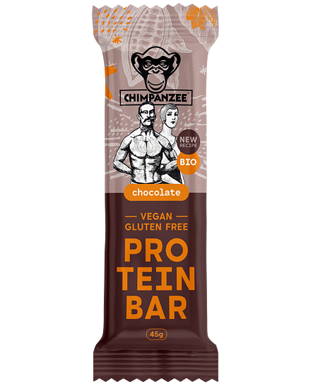 Chimpanzee BIO Proteinová tyčinka – čokoláda, 45 g