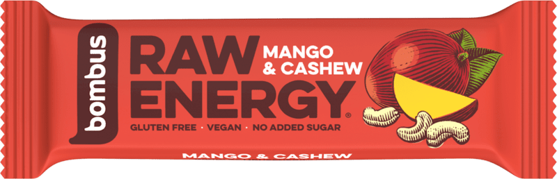 Bombus Raw Energy- mango a kešu, 50 g