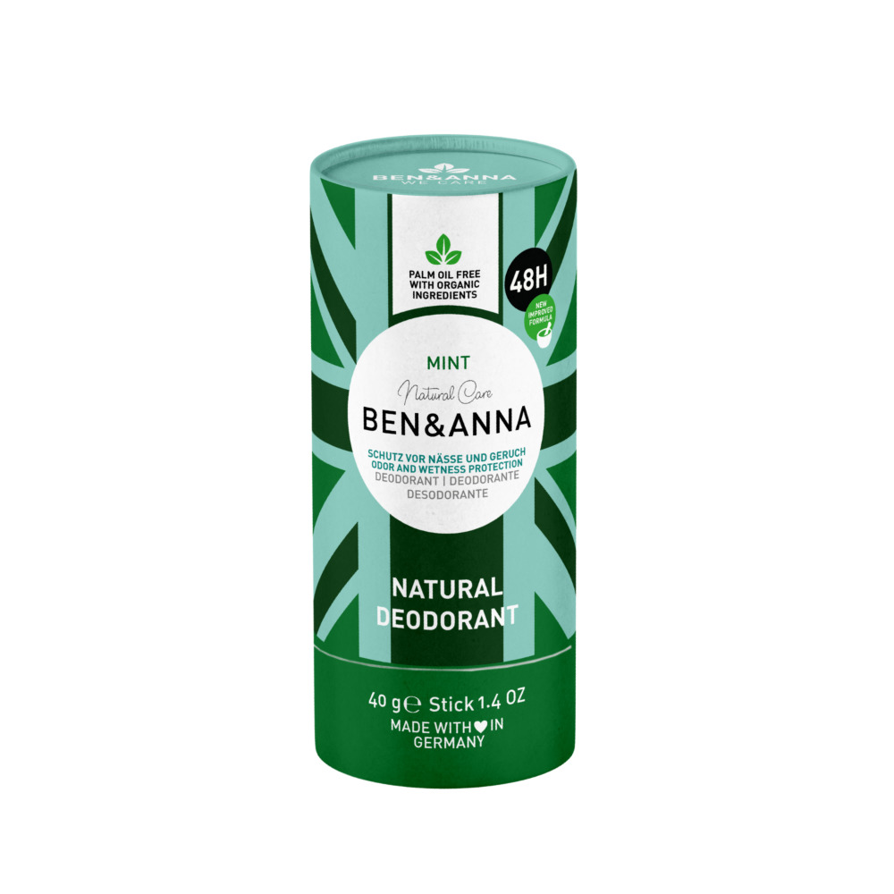 Ben & Anna Tuhý deodorant - Máta, 40 g
