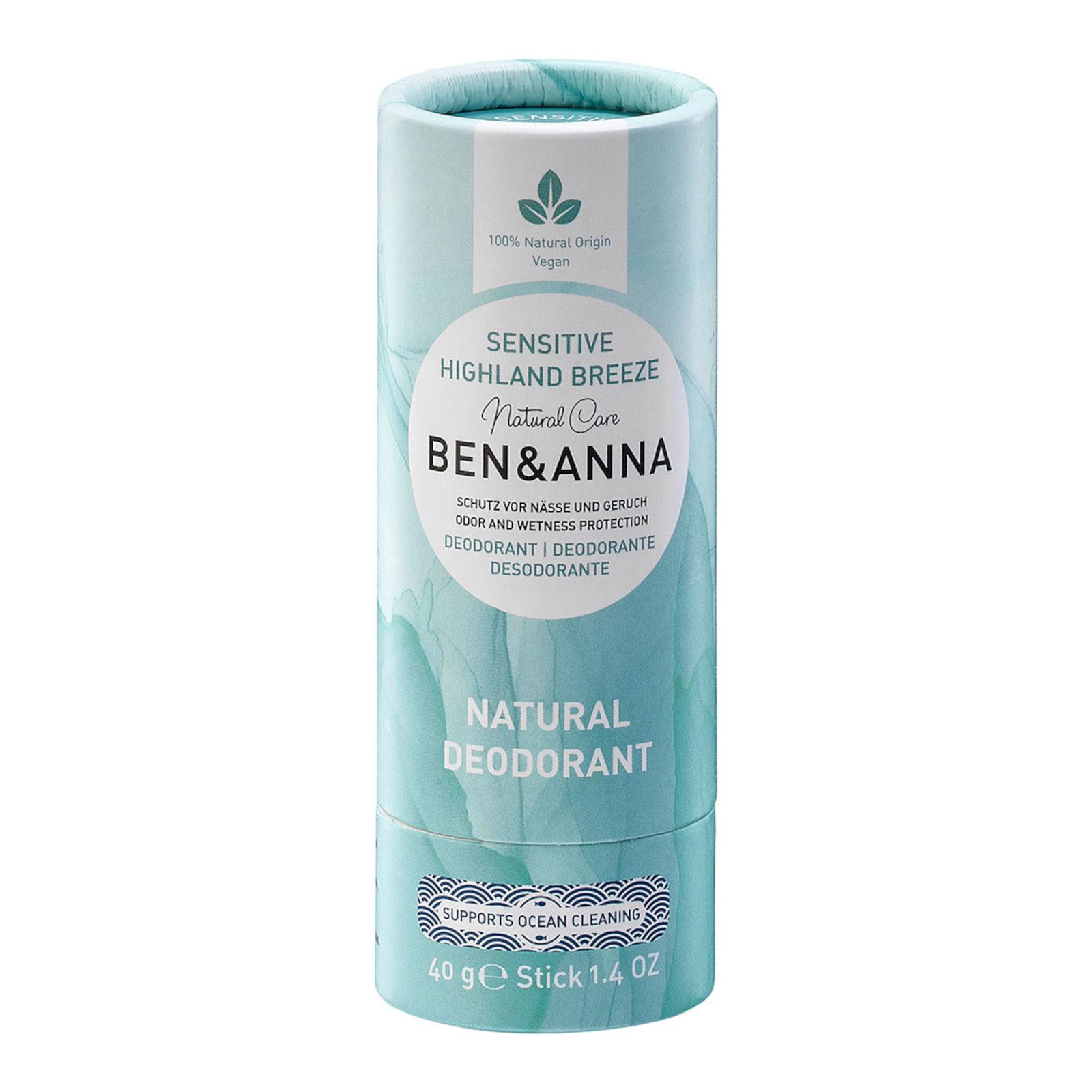 Ben & Anna Tuhý deodorant Sensitive - Horský vánek, 40 g